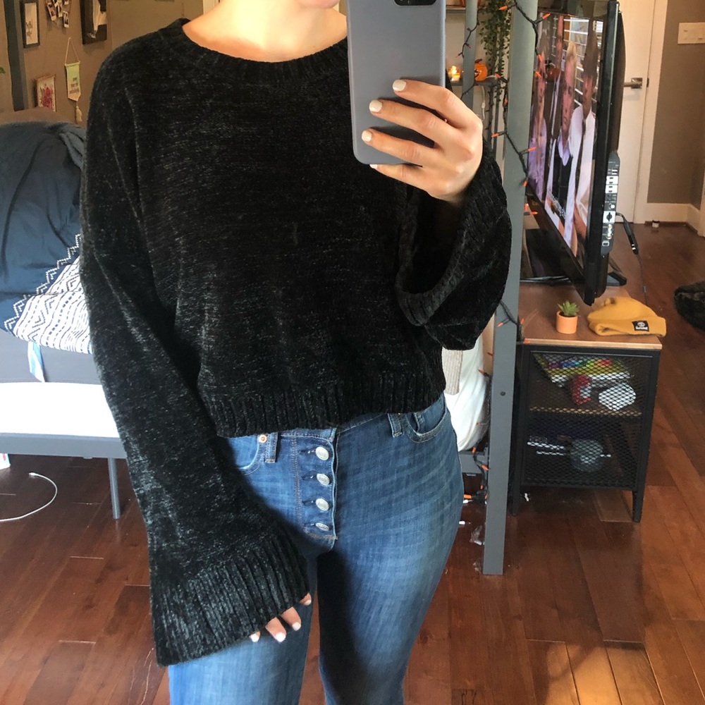 Velvet Black Sweater